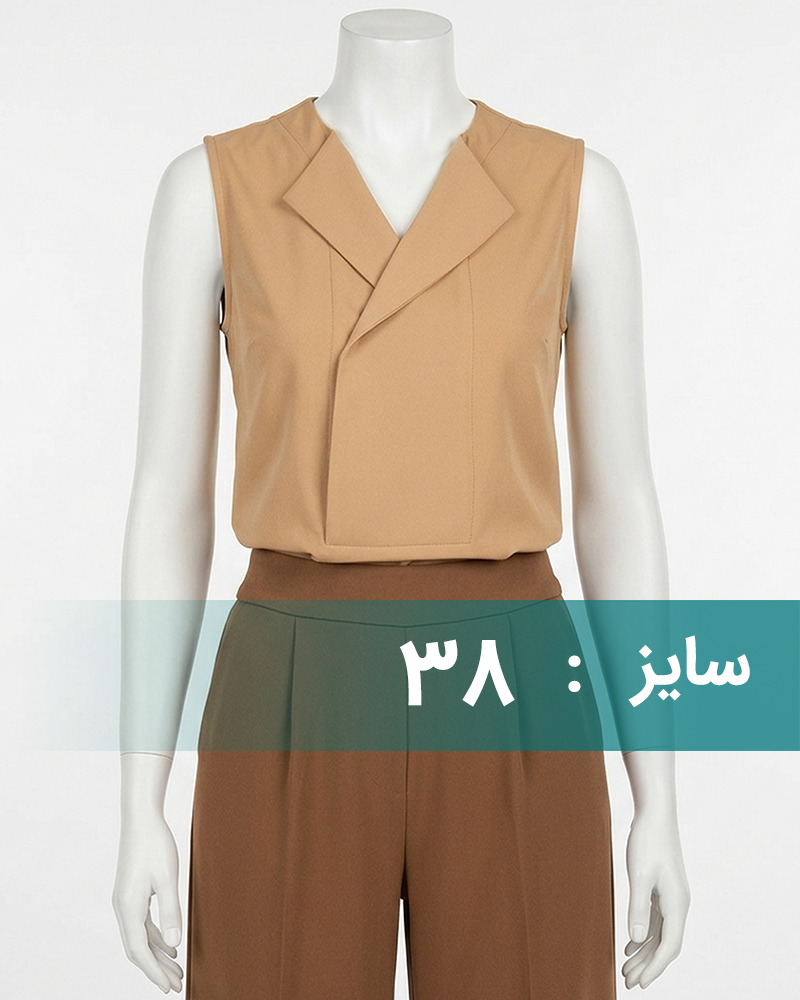 تاپ مجلسی زنانه 302139 - کرمى