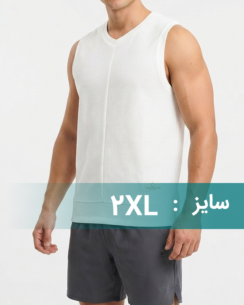 کاور اسپرت مردانه 021198 - سفید