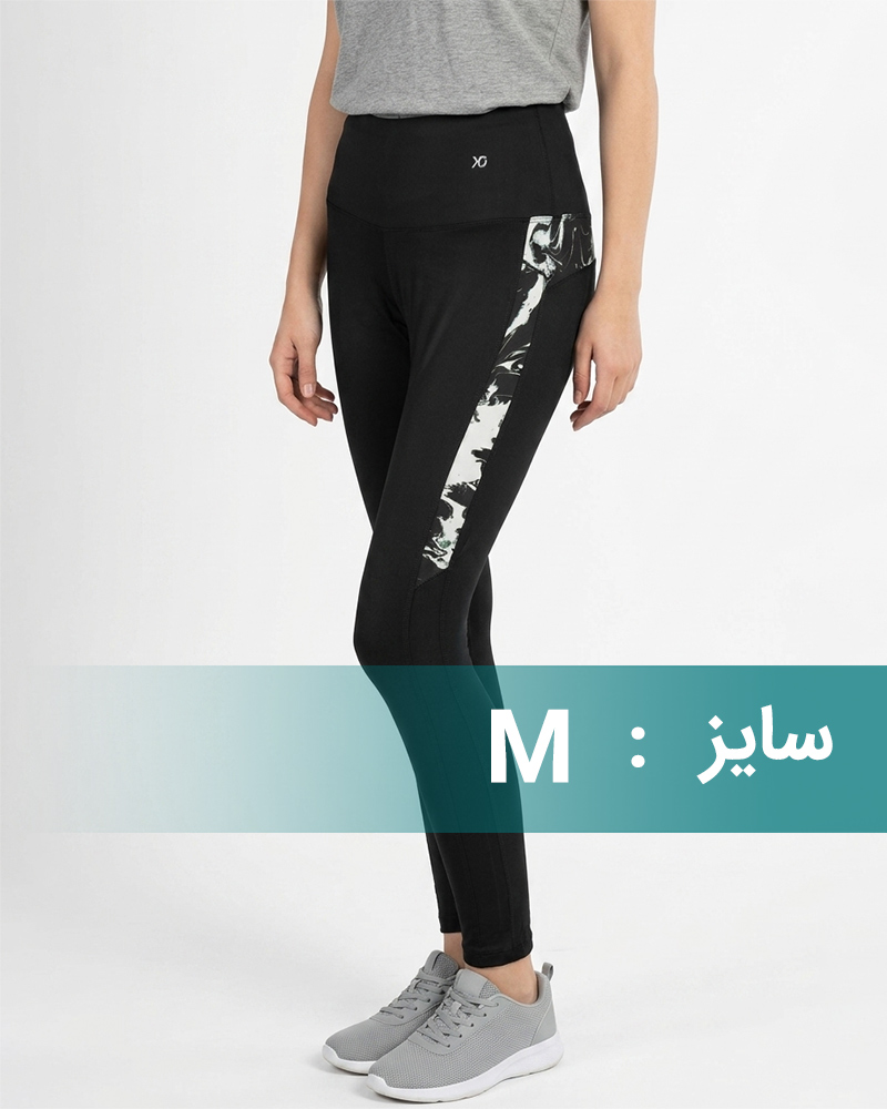 لگ ورزشی زنانه 1689 - مشکی